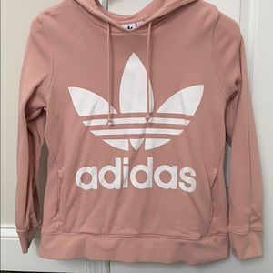 Adidas pink hoodie